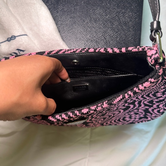 Prada Jacquard Cleo Bag - Picture 3 of 4